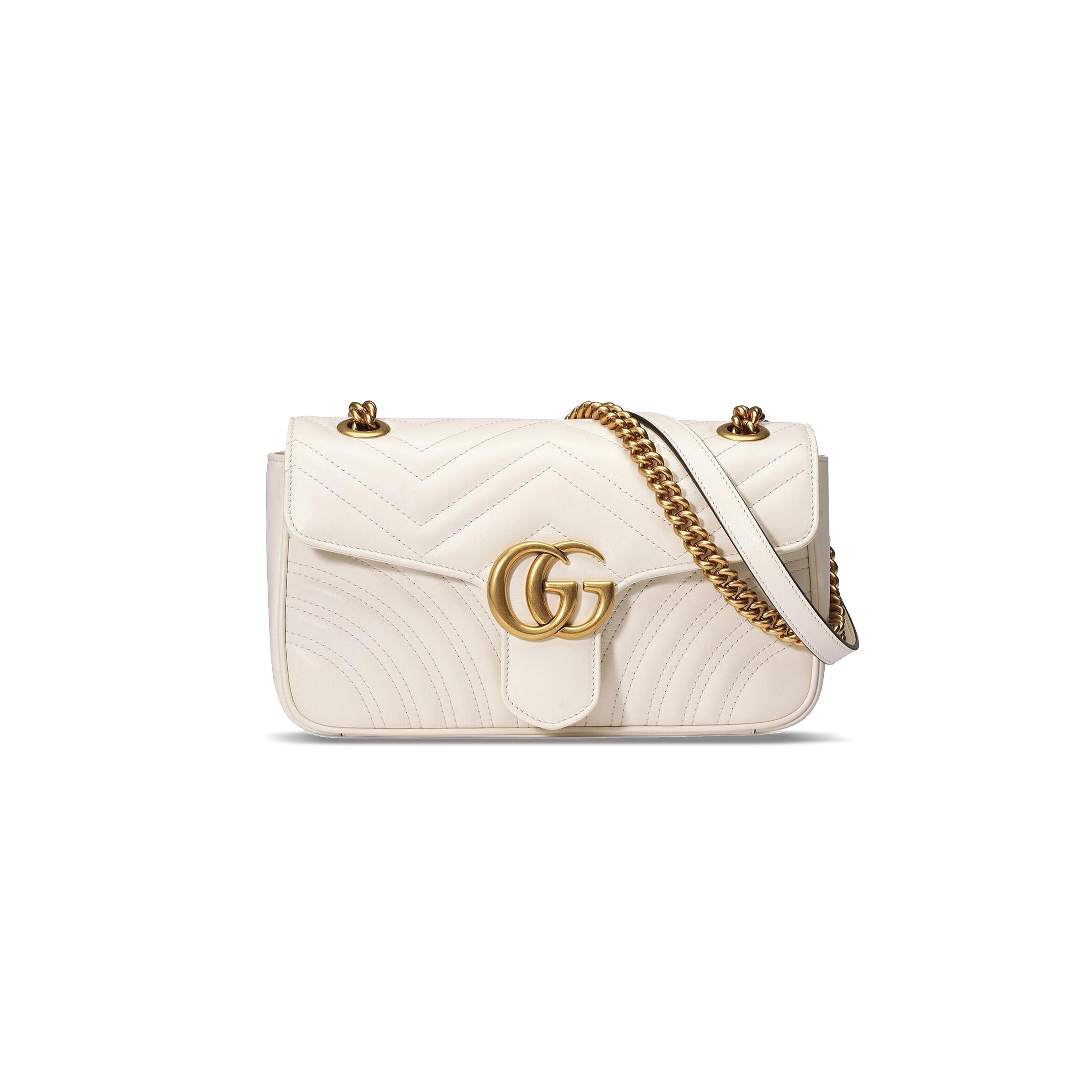 GUCCI MARMONT SMALL MATELASSE SHOULDER BAG 443497 (26*15*7cm)